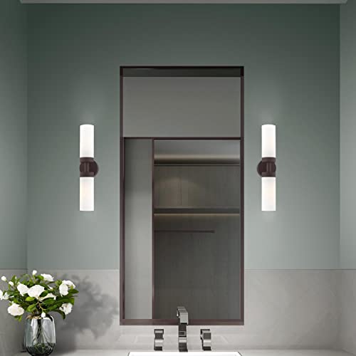 Image of Livex Lighting 15072-07 Aero Wall Sconce, Bronze