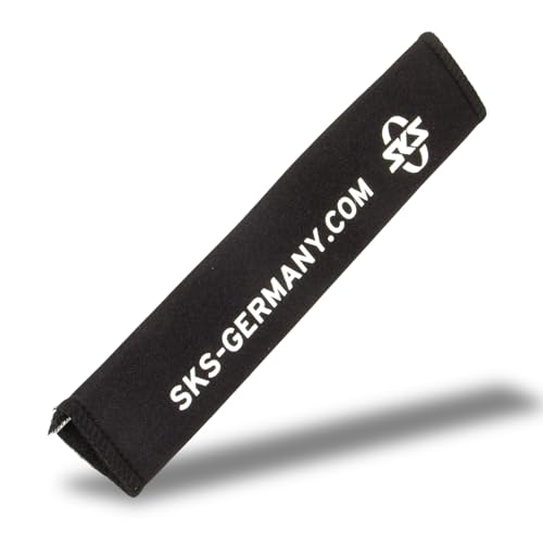 SKS GERMANY Kettenstrebenschutz (Neopren, Flexibles Material, extra Langer Klettverschluss, schützt vor Kratzern und Beschädigungen)