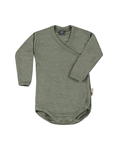 Dilling Kinder T-Shirt Aus 100% Bio-Merinowolle Schwarz 98-104