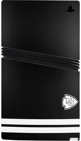 Skinit Decal Gaming Skin Compatible with PS5 Pro Bundle - Officially Licensed NFL Kansas City Chiefs Shutout Design