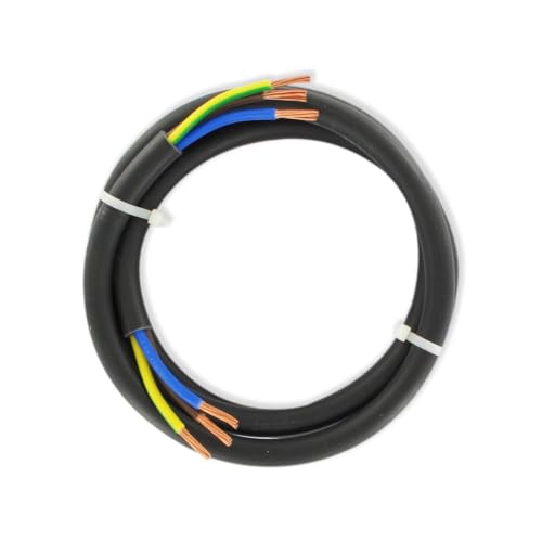 Cable de cocina rígido de caucho negro resistente Fackelmann 3