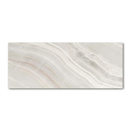Crédence de cuisine 125x50cm en verre pour protéger les murs des taches