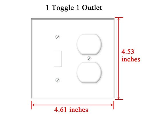 2-Gang, Toggle Outlet Combination Wall Plate Cover - Babaco Food Leaf Fruit Nature Plant