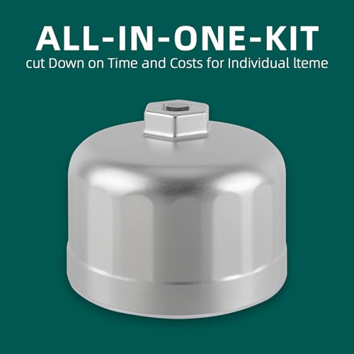 AUTOKAY 86mm with 16 Flutes Oil Filter Wrench Fit for BMW Volvo