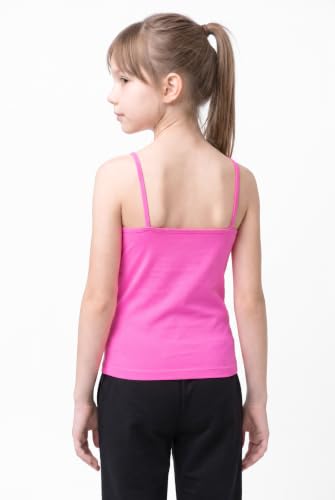 Image of Kurve Girl's Sleeveless Tank Top - Stretch Undershirts Cami Camisole, UV Protective Fabric, Rated UPF 50+ (Made in USA)