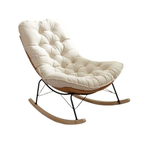 eexbz Small Sofa Living Room Rocking Chair Lazy Sofa Home Balcony Leisure Lunch Break Small Sofa Couch for Small Spaces