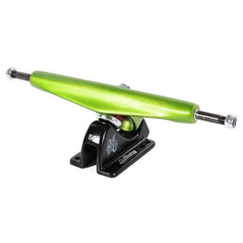 Gullwing Longboard Trucks Charger Reverse Kingpin Lime 9" Axle (Pair) #TOP2