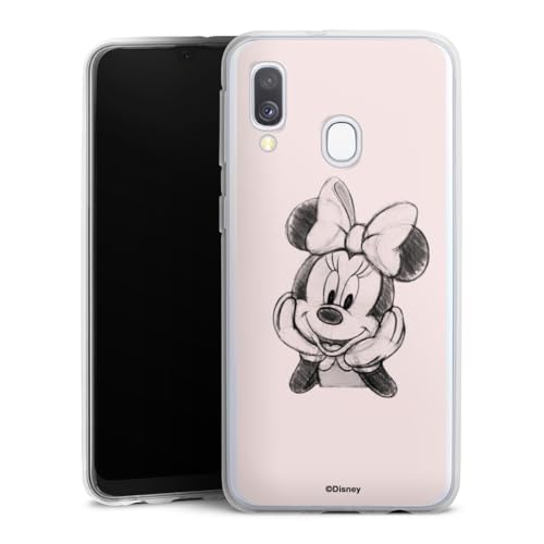 Coque Samsung Galaxy A40 Disney Minnie protection portable pour sorties et quotidien
