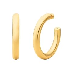 Gold Medium Chunky Hoop