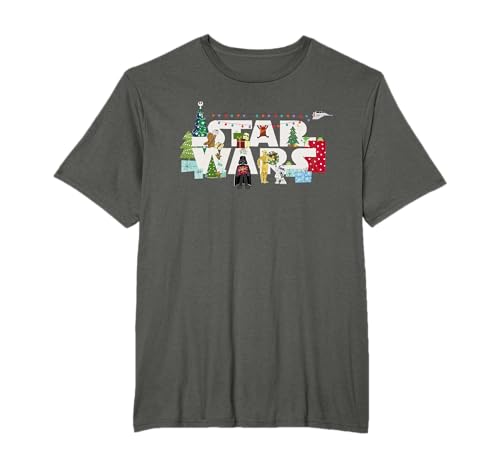 Star Wars Christmas Logo Holiday Celebration T-Shirt