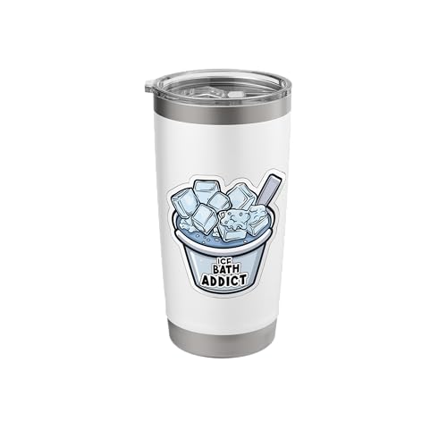 Ice Bath Addict Cold Plunge Insulated Tumbler