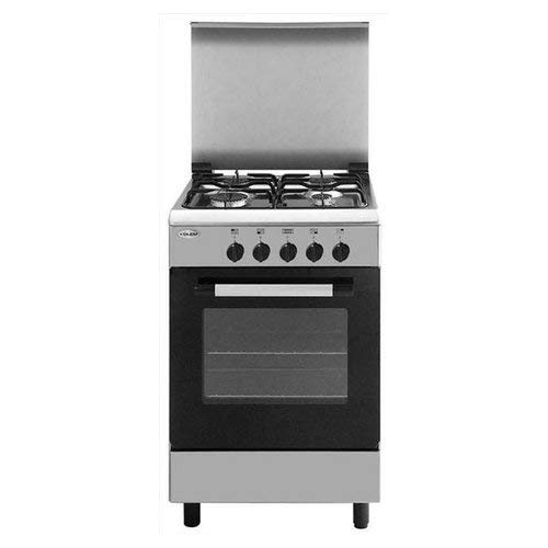 Glem Gas AE55MI3 cuisinière - fours et cuisinières (Autonome, Acier inoxydable, Rotatif, 62L, Electrique, 62L)