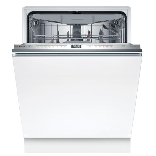 Bosch SMD6ECX12E, Serie 6, Smarter Geschirrspüler Vollintegriert 60 cm, Besteckschublade, Spülmaschine Made in Germany, besonders Leise, Extra Trocknung, starke Reinigung, Rackmatic, Programmassistent