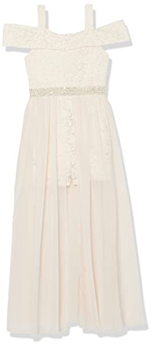 Speechless Girls' Off The Shoulder Maxi Party Dress