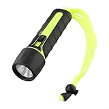 【LED high-tech et polyvalent】Dotée d'une LED lumineuse de haute technologie, cette lampe de poche offre une longue durée de vie et offre une performance fiable. Parfait pour la plongée, les activités de plein air, les explorations nocturnes, la chasse, les opérations de sauvetage, le camping, et plus encore.