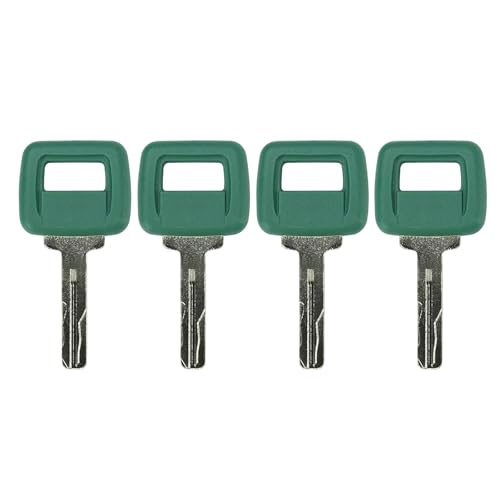 4PCS 11039228 Ignition Keys Compatible with Vol-vo Loaders and Articulating