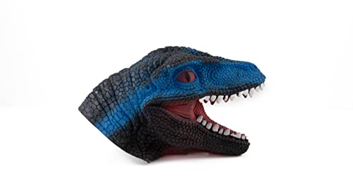 Dinosaur Hand Puppets (3 Pack) Realistic Soft Rubber Interactive Dino Toy #TOP5