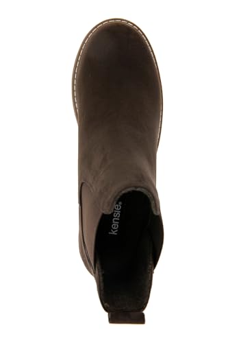 Kensie Women's Klassen Ankle Boot, Brown, 84