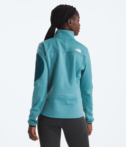 Image of THE NORTH FACE Men's Crest Full Zip Jacket | Water Repellent Fleece Coat, Double Layer Stand Collar & Zip Hand Pockets