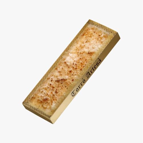 Turrón Coco Flambé - 300g - Sabor tropical y caramelizado: turrón de coco con toque flambé que ofrece una experiencia dulce y exótica única.