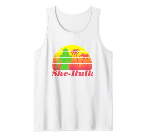 Débardeur She-Hulk Marvel Studios imprimé palmier pour femme