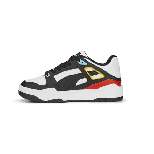 PUMA Kids Boys Slipstream Block Party Lace Up Sneakers Shoes Casual - White3