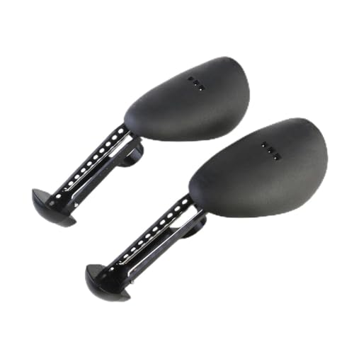 VANZACK 3 Pares Hormas Ajustables de Plástico para Hombre de Estiradores Ergonómicos para Zapatos Prolongan y Comodidad Soporte para Botas y Calzado de Deformación Negro
