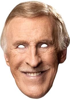 FoxyPrinting Bruce Forsyth Celebrity Cardboard Party Face Mask Fancy Dress