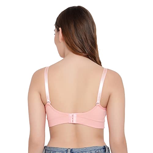Image of ELEG & STILANCE Maternity Feeding Bra Padded Nursing Bra with Adjustable Straps Easy Baby Breastfeeding New Moms