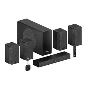 Valerion ThunderBeat 5.1.2 Wireless Dolby Atmos Home Theater System, 840W Power with Dedicated Center Channel, Subwoofer & Surround Speakers, 