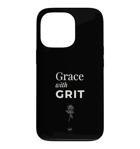 Grace with Grit ? �~�j�}���X�g�����G���p���[�����g���b�Z�[�W �X�}�z�P�[�X iPhone 13 Pro �p