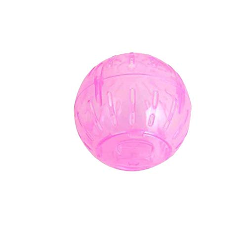 kongnijiwa Los Ratones roedor Mascota Gerbil del hámster Rata Jogging Juego Bola del Ejercicio de Juguete de plástico Color al Azar Cover