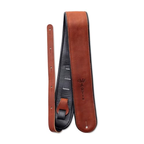 Amazon.co.jp: [マーチン] Rolled Leather Guitar Strap – Brown Brown