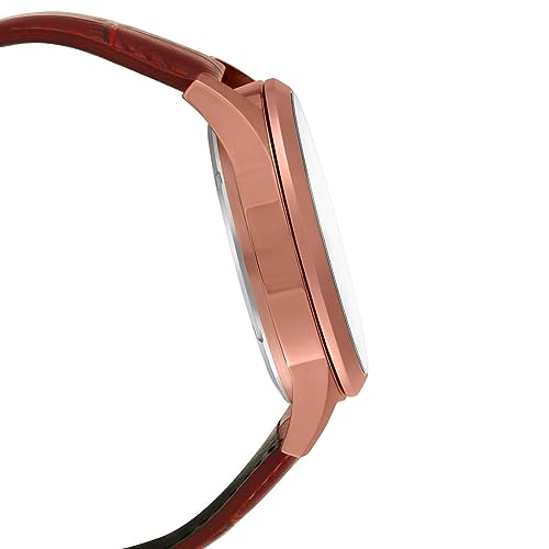 Casio Edifice EFV-500GL-2AVUDF Blue Analog Dial Brown Leather Band Men's Watch Chronograph 100M Water Resistant EX347 - Image 3