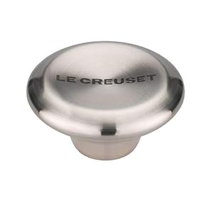Le Creuset, Vervangende metalen knop voor braadpannen, Inox, 57 mm, 94034570000001