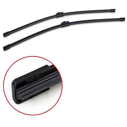 Image of BOSCH AeroTwin OE Replacement Wiper Blades Driver & Passenger Side - Set of 2 (26 inch & 26 inch) Side Lock 22mm - 3397009034