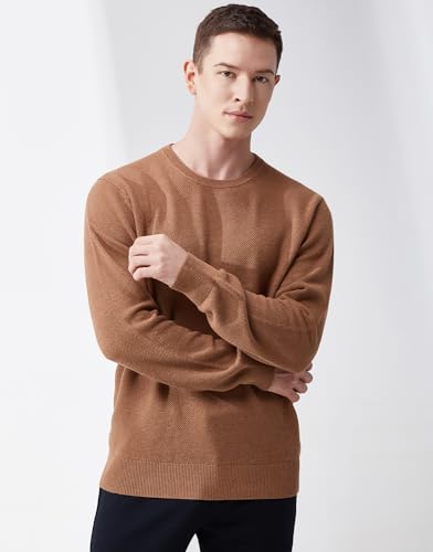 Men's Slim Fit Casual Long Sleeve Crewneck Pullover Sweater4