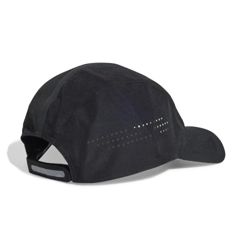 adidas Unisex Runningxadizero Lightweight Climacool Hat, Black/Reflective Silver, L-XL – Ansicht 2