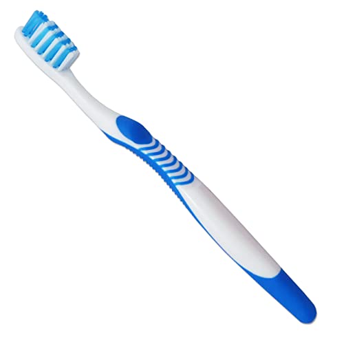 Toothbrushes-x-4-Family-Bulk-Pack-4-Colours-for-Adults-Medium-Soft-Bristles