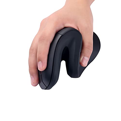 Image of Ergonomic Mouse, 2.4G Wireless Vertical Optical Mouse, Ergo Mouse High Precision Optical Mice with Adjustable 800 /1200 /1600 for Laptop, Desktop, PC, MacBook(Wireless Black)