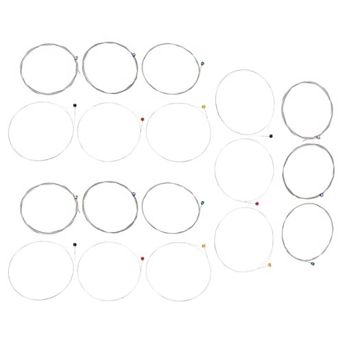 Cordes de guitare électrique, cordes de guitares acoustiques enroulées en alliage de nickel 18 pièces pour guitaristes… - Les Beatles, Paul McCartney, John Lennon, RIngo Starr, George Harrison Cordes de guitare électrique, cordes de guitares acoustiques enroulées en alliage de nickel 18 pièces pour guitaristes… – Image 7