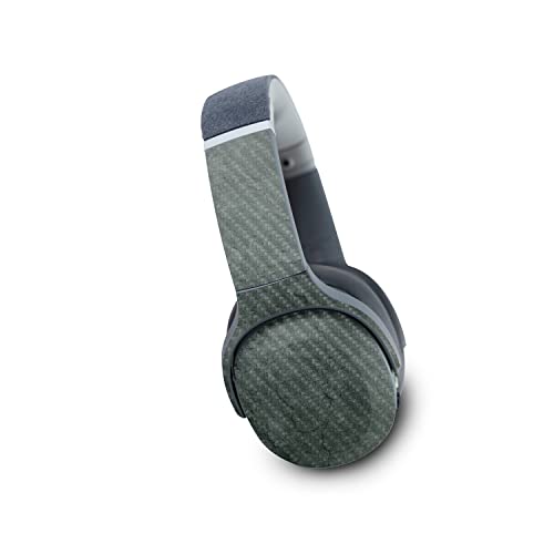 Image of MightySkins Carbon Fiber Skin Compatible with Skullcandy Crusher Evo Wireless - Green Stone | Protective, Durable Textured Carbon Fiber Finish | Easy to Apply | Made in The USA
