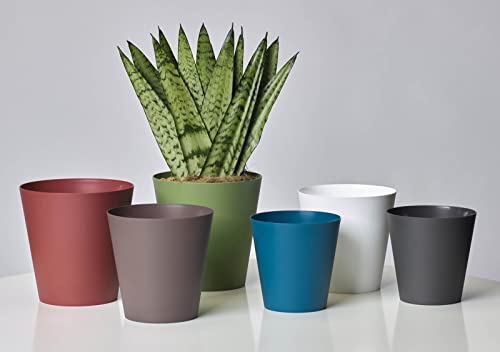 Euro3plast Clivo Greener Blumentopf 3 Größen und 6 Farben zur Wahl...