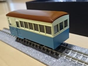 Amazon.co.jp: ワールド工芸 HOナロー 九十九里鉄道 ハニフ106 客車