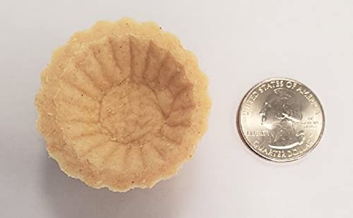 Pidy 1.75" Mini Neutral Fluted Shells - 16ct Pack