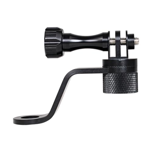 Kangnice Motorcycle Camera Mount Bracket for 9/8/7/6/5/4 Action Camera Rearview Attachment Standard Size Rearview Mount Use