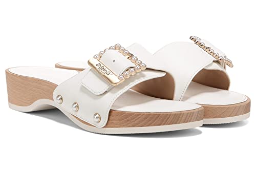 Dr. Scholl's Original Mod White Pu 9 M #TOP3