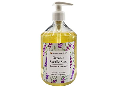 Organique Liquide Savon de Castille, Lavande / Romarin...
