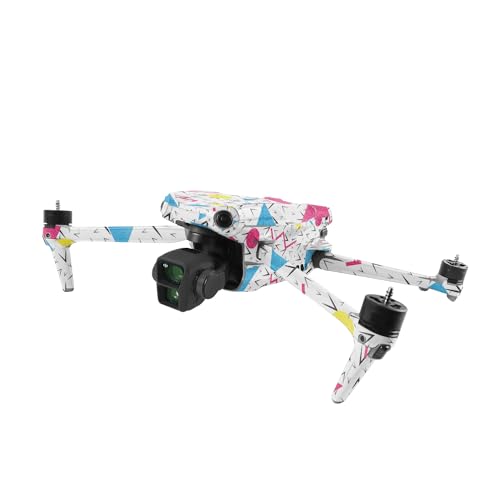 Image of MightySkins Glossy Glitter Skin Compatible with DJI Air 3-90s Fun | Protective, Durable High-Gloss Glitter Finish | Easy to Apply, Remove, and Change Styles