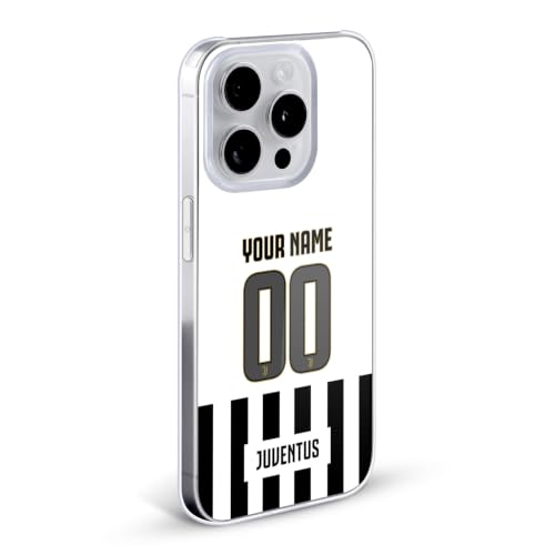 Coque Juventus iPhone 14 Plus Rigide et Fine avec Impression Maillot Personnalisable